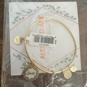 Bride - Alex and Ani Gold Bangle Bracelet